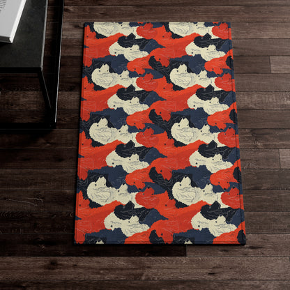 Poodle Elegance: Modern Dornier Rug