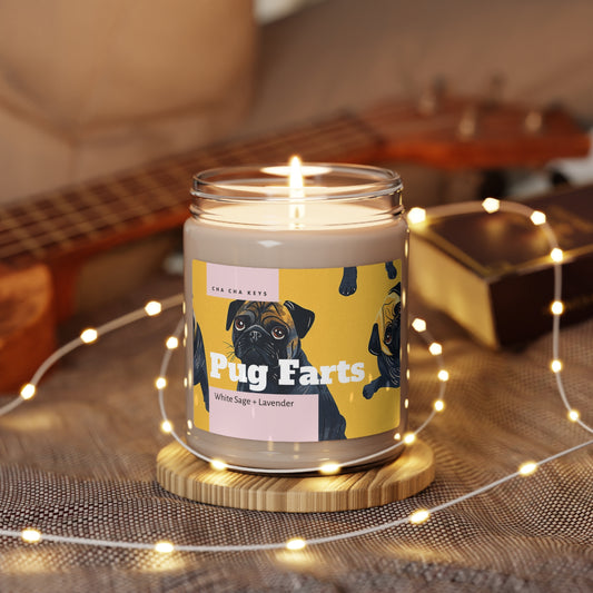 Pug Farts Candles