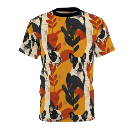 Frenchie Flair All-Over Print Tee